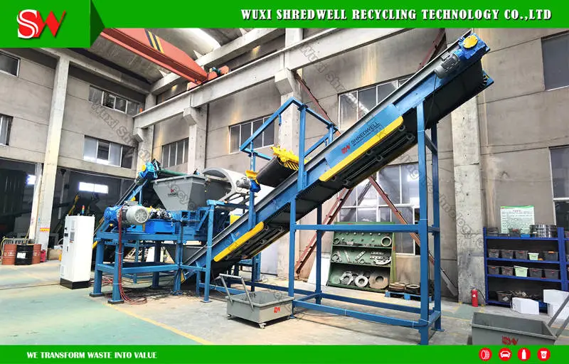 Shredding Machine Recycling Shredder Crushing Machine Tyre Shredder Cars Metal Shredder Machine