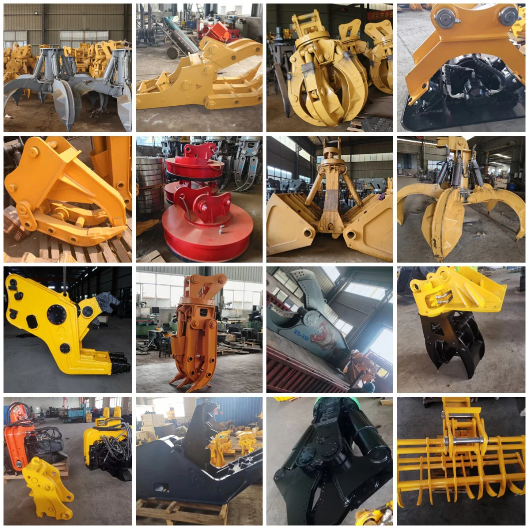 Hydraulic Alligator Shear for Demolition Excavators