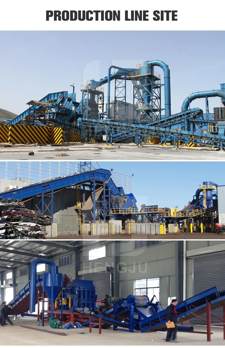 Metal Crusher Car Double Shaft Shredder High Production Used for Domestic and Kitchen Waste