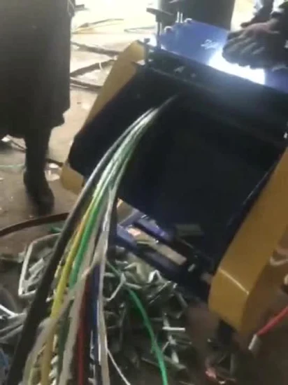 Machine d'éplucheur de dénudeur de fil de câble chaud
