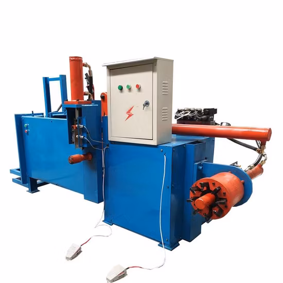 Machine de recyclage de stator de moteur électrique de séparateur de moteur de désassembleur de moteur utilisé Machine de démontage de moteur de déchets